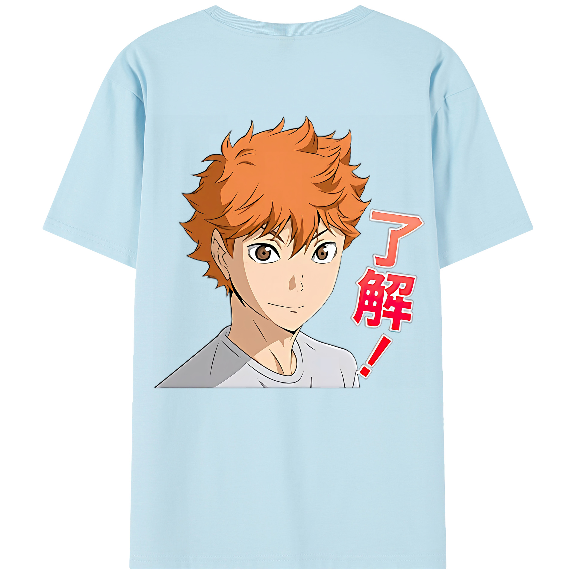 （画像用） ハイキュー!! Haikyu!! 綿100％半袖Tシャツ（背面プリント）